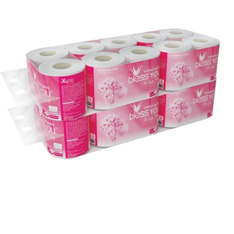 [HCM]giấy vệ sinh bless you Lốc 10 Cuộn