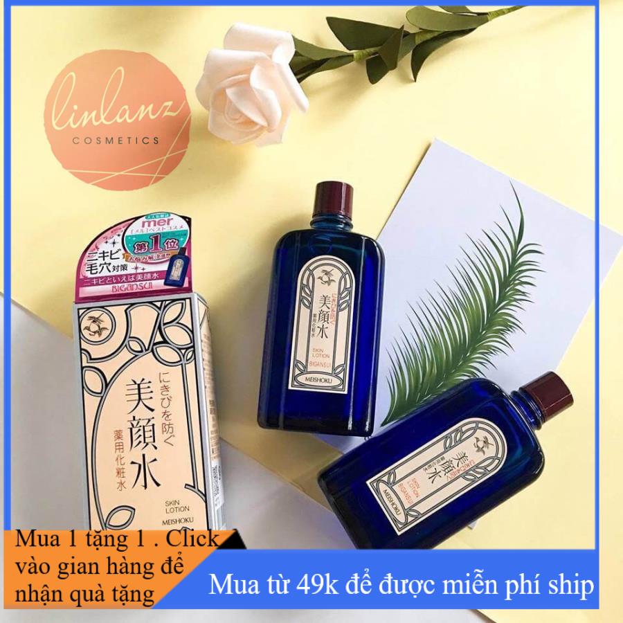 [bill bên canh] Skin Lotion Meishoku Bigansui - Nước hoa hồng làm sạch mụn 90ml