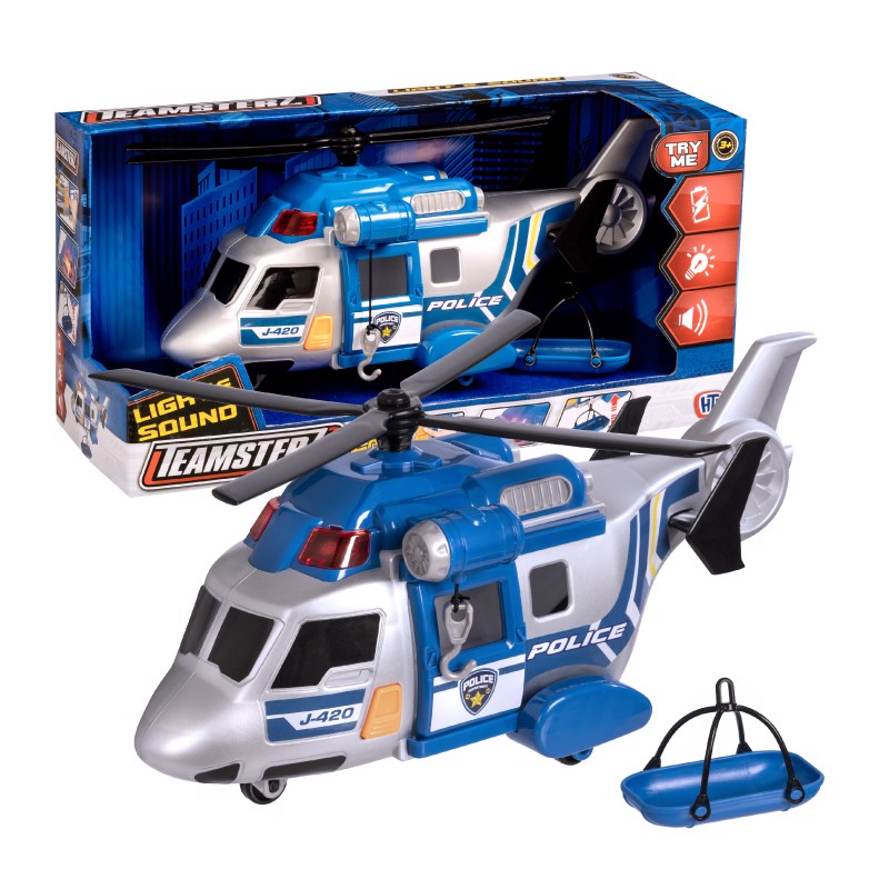 Đồ chơi Teamsterz máy trực thăng có âm thanh và đèn cỡ trung TEAMSTERZ