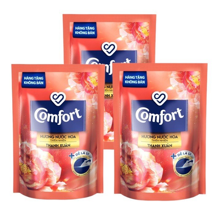 Set 3 Bịch Nước Xả Comfort Đậm Đặc 120ml - Hàng khuyến mãi