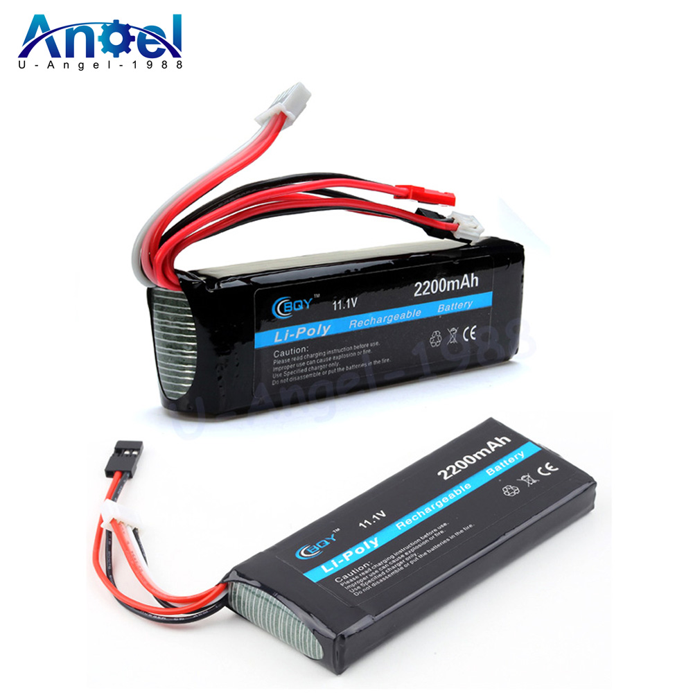 Bqy điện lipo pin 3s 11.1 v 2200 mah 8c 3 dày mỏng kích thước hiệu suất của lipo pin cho jr futaba bec cho rc đồ chơi