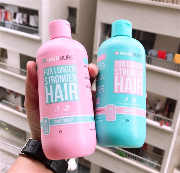 Bộ gội xả kích thích mọc tóc Hairburst