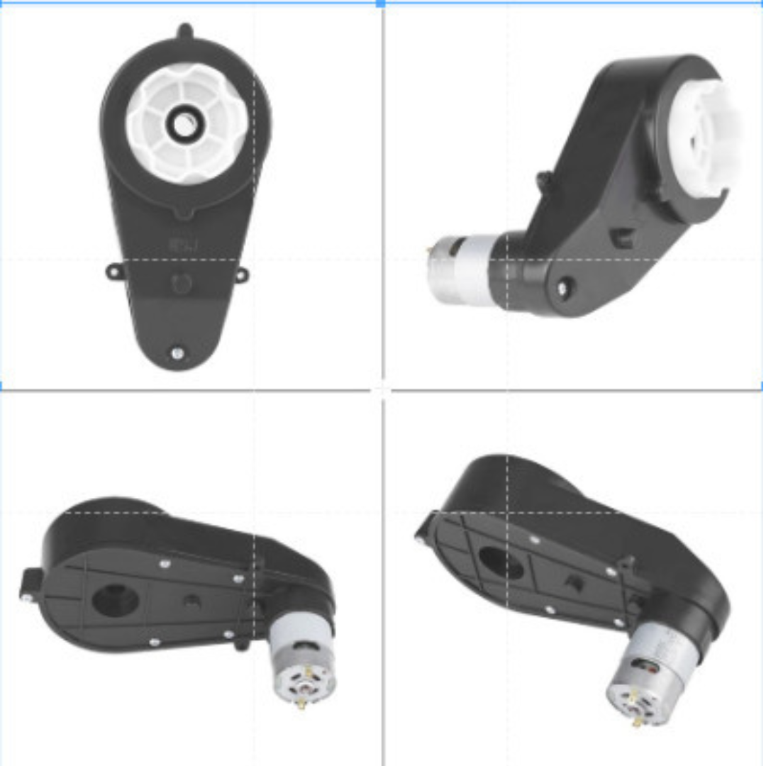 Động cơ xe ô tô điện trẻ em bánh răng sắt 550 12v150000