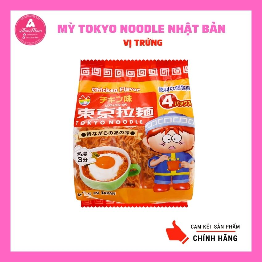 Mỳ Tokyo Noodle Cho Bé Vị TRỨNG Nhật Bản, Mì Cho Bé Ăn Dặm, Mì Em Bé, Mì Tôm Cho Bé, Mì Hữu Cơ Cho Bé