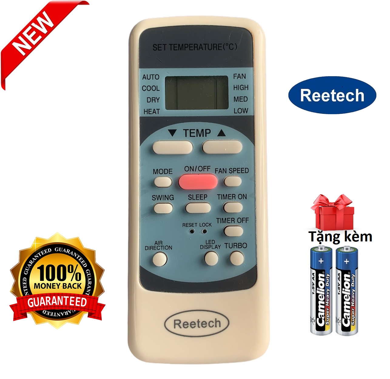 Điều khiển điều hòa Reetech máy lạnh reetech - Hàng sịn
