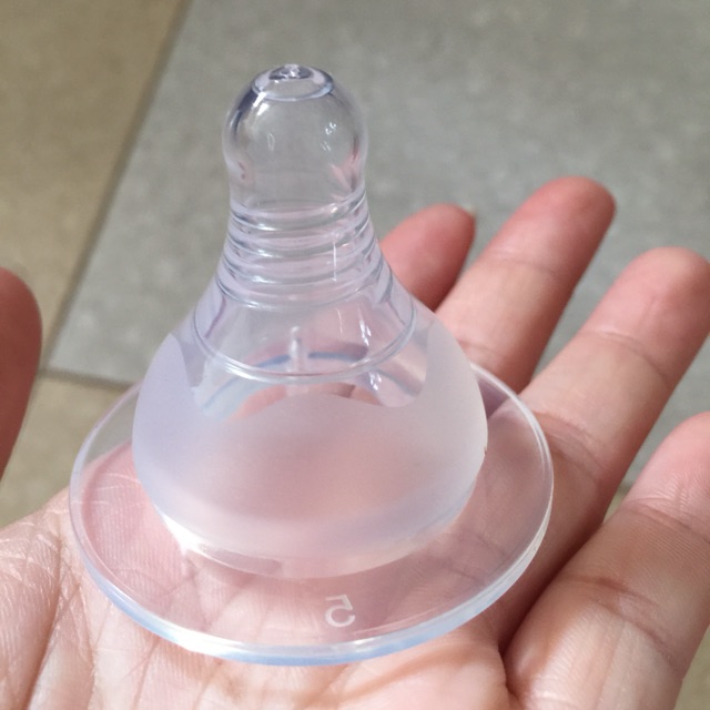 Núm ti thay thế bình sữa cổ rộng