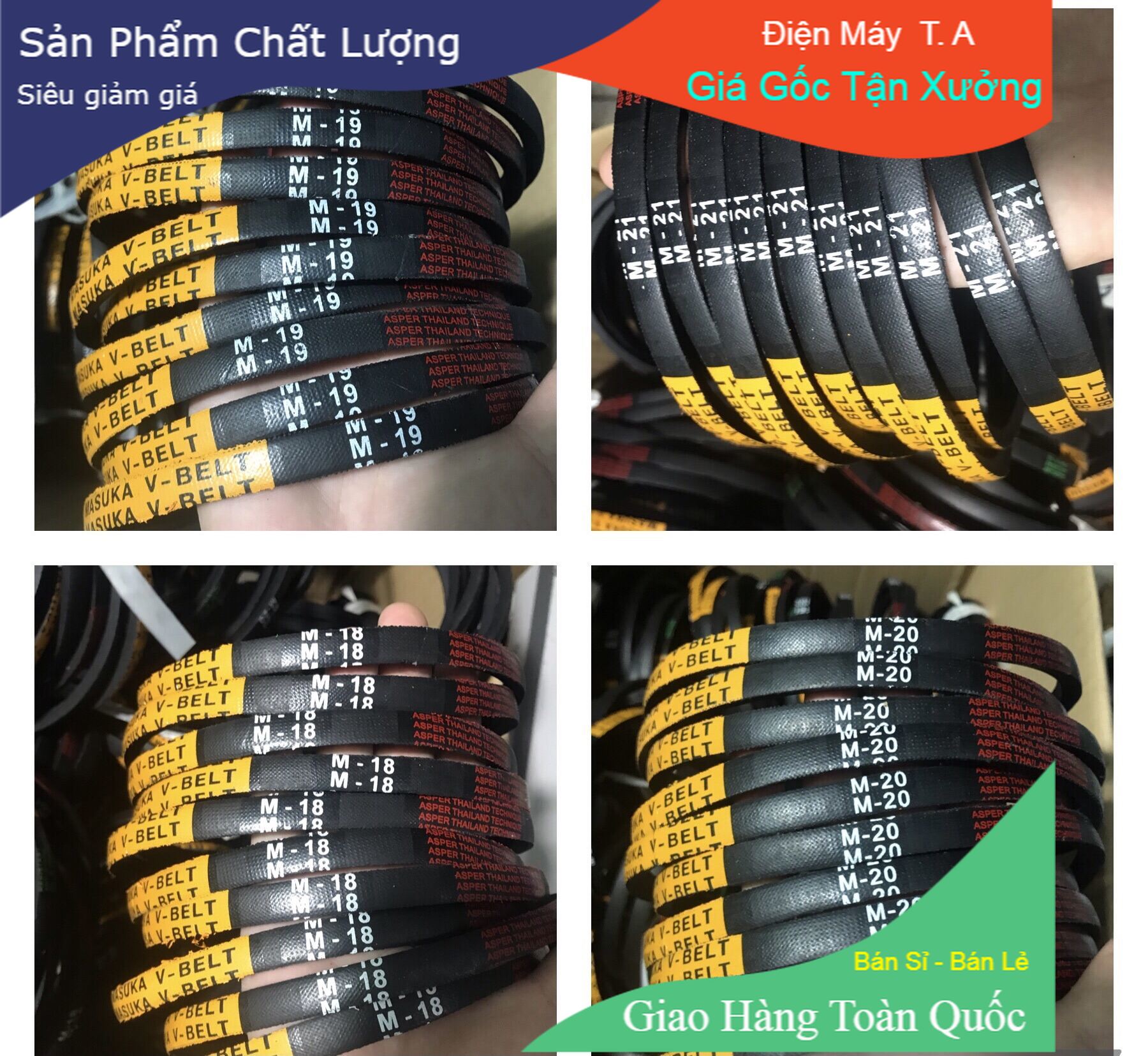 Dây curoa máy giặt cửa đứng