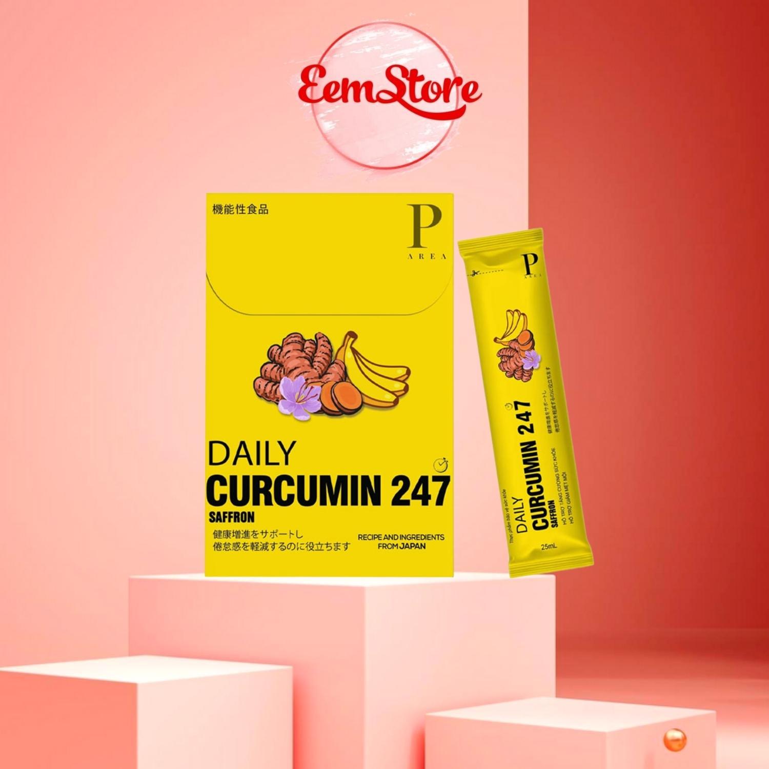 Thạch Nghệ Saffron Vị Chuối 247 Nano Japan giúp tăng cường sức khỏe làm đẹp da