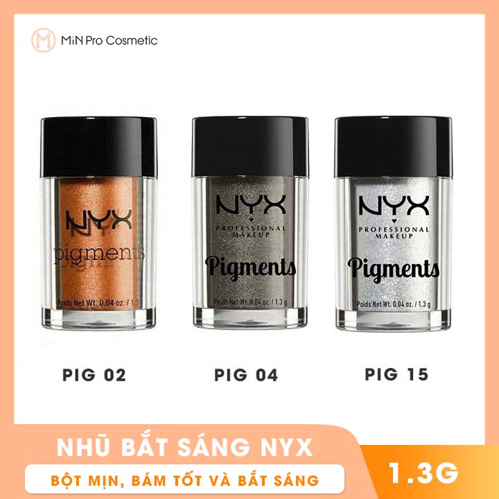 Nhũ bắt sáng NYX Pigments Magnetic