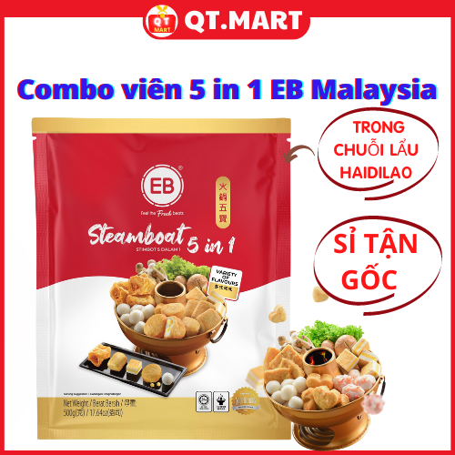 Viên thả lẩu eb 5 trong 1 malaysia