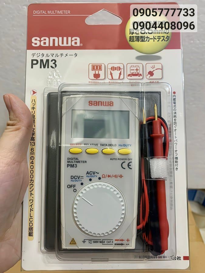 Đồng hồ đo vạn năng Sanwa PM3