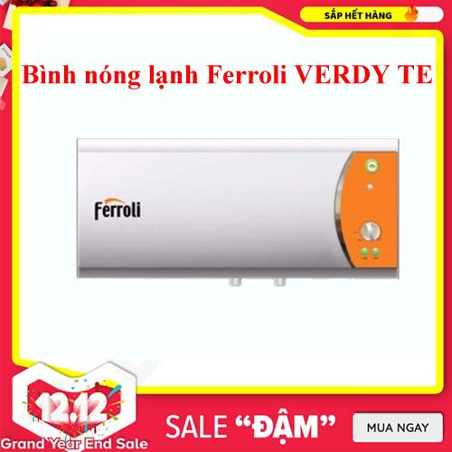 Bình tắm nóng lạnh ferroli verdi-30te 30l chất lượng cao