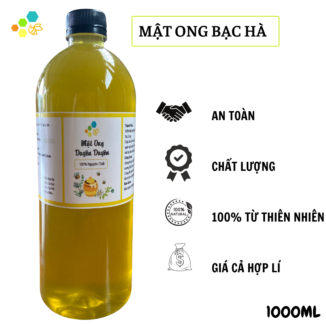 Mật ong Bạc Hà Nguyên Chất