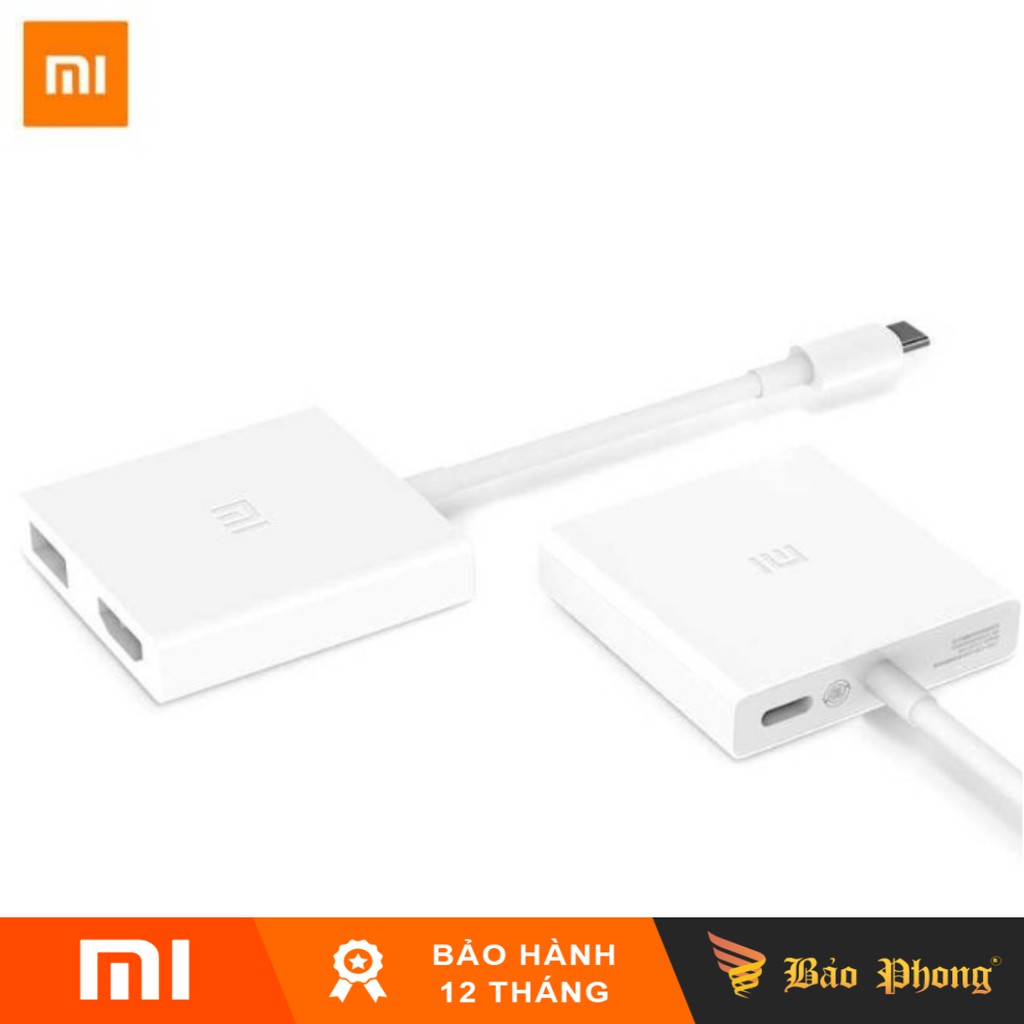 Cáp chuyển đổi type-c sang hdmi đa năng xiaomi usb-c to hdmi multi-function adapter