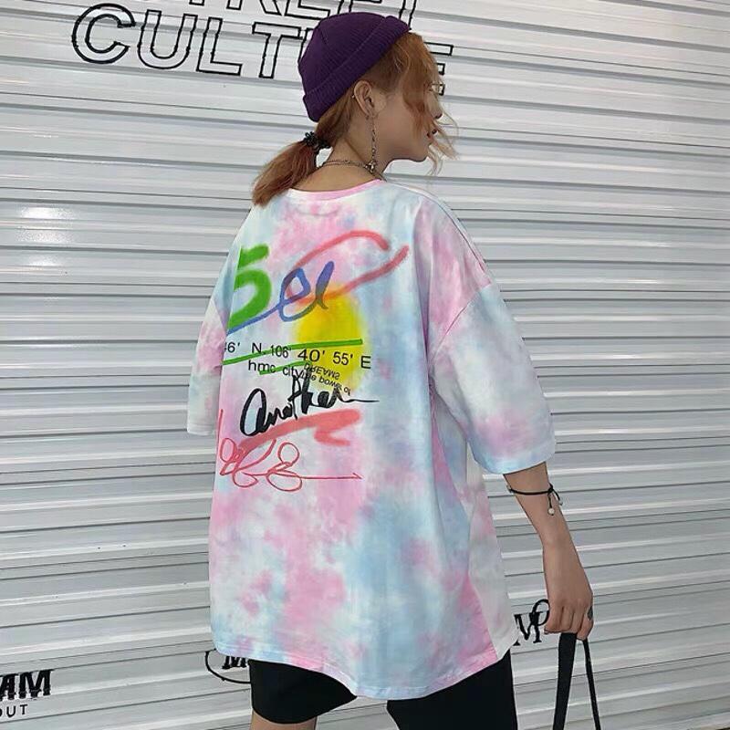 [HCM]Áo Thun Màu Loang