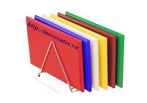 Thớt nhựa màu công nghiệp pp cao cấp 40x60x2 cm