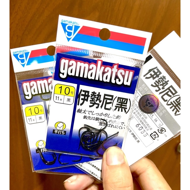 Lưỡi Câu Có Ngạnh Chuyên Chép Thương Hiệu GamaKatsu