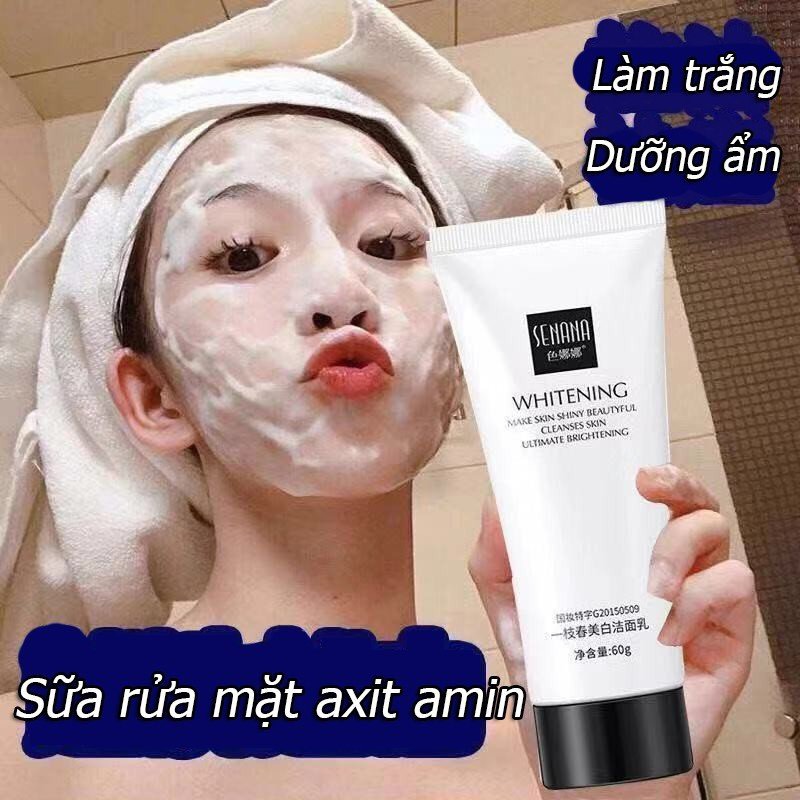 Sữa Rửa Mặt Làm Trắng Da, Ngừa Mụn SENANA SNN2567 60g face cleanser