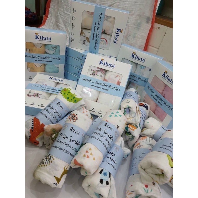 Khăn tắm sợi tre Kiluta siêu mềm mịn cao cấp