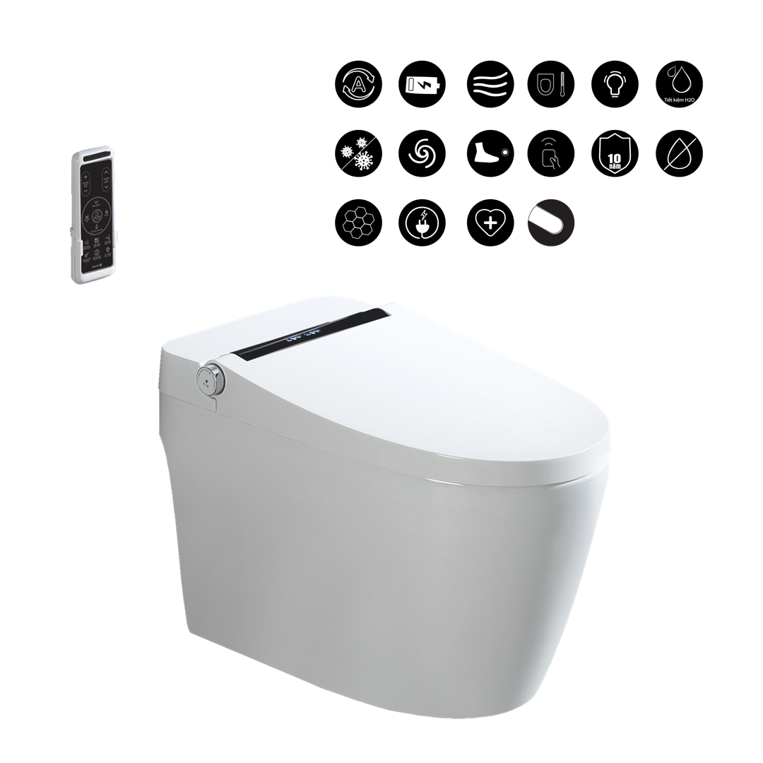 Bồn cầu chăm sóc thông minh Basic 900S - Chăm sóc tiện nghi và thời thượng