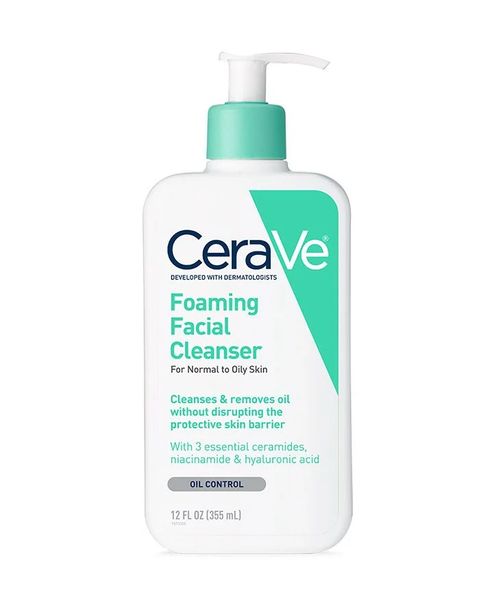 Sữa rửa mặt cerave xanh ngọc 355ml cocolux