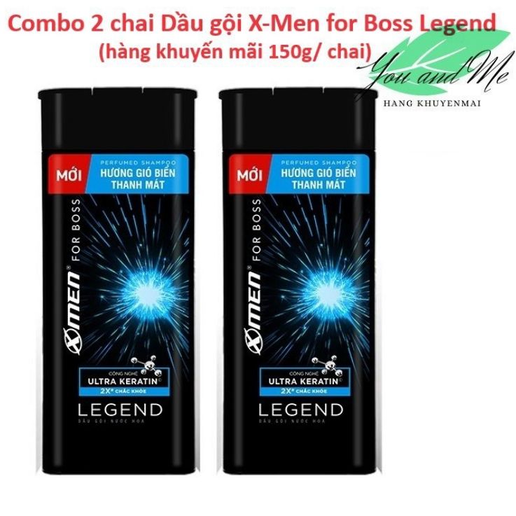 Dầu gội nước hoa xmen for boss intense/ legend