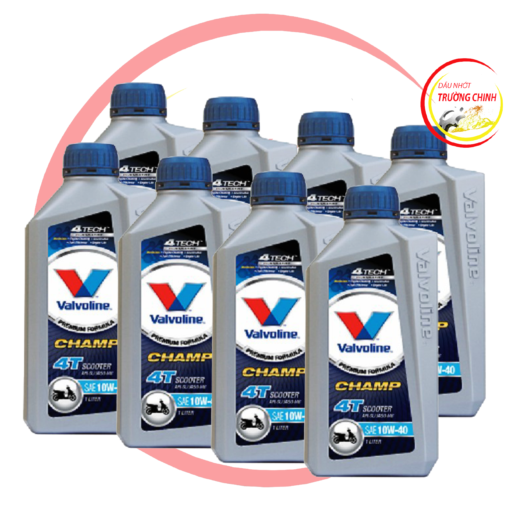 [HCM]Nhớt VALVOLINE Champ 4T Scooter 10W40 dành cho xe ga