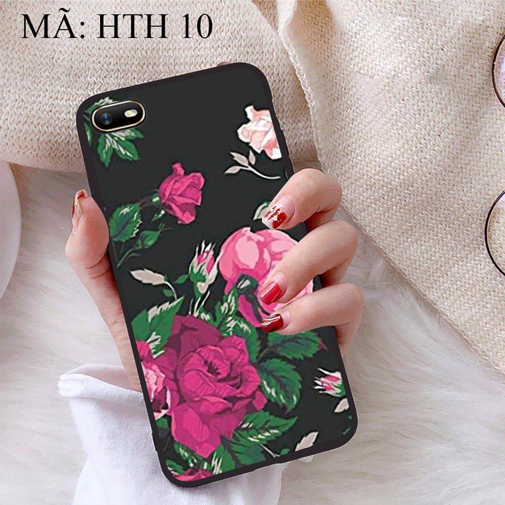 [HCM]Ốp lưng iCase dành cho Oppo A1K viền dẻo TPU BST Hoạ tiết Hoa