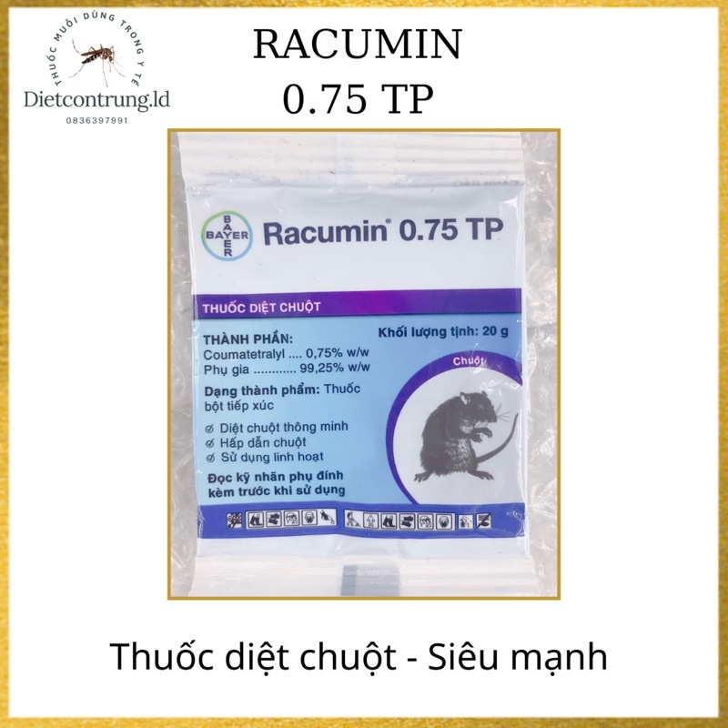 Thuốc diệt chuột RACUMIN 0.75TP