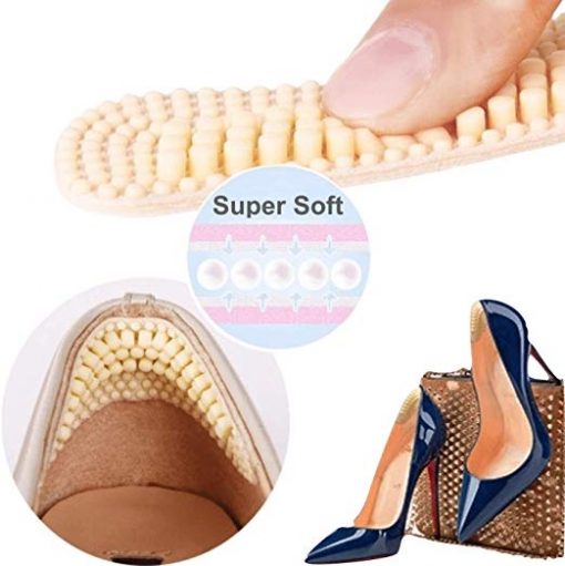Dán Gót Cao Su dày 6mm - Massage gót, giảm size giầy