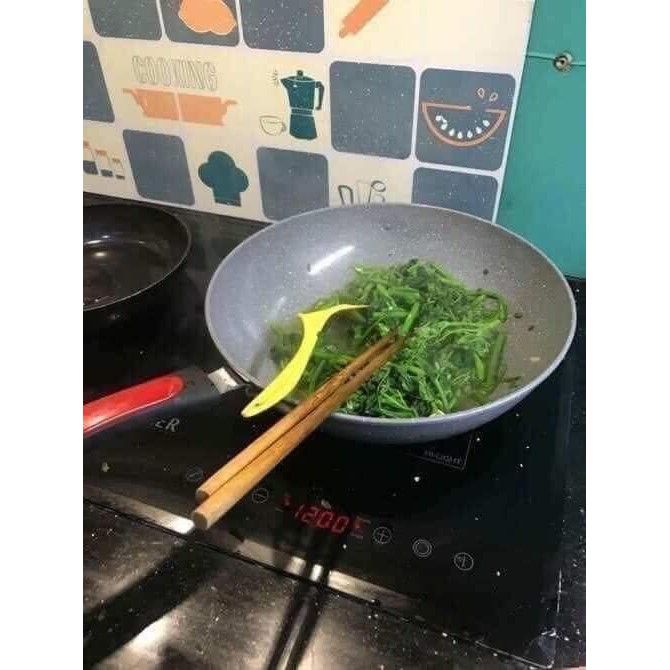Chảo vân đá chống dính 32cm dùng cho mọi loại bếp