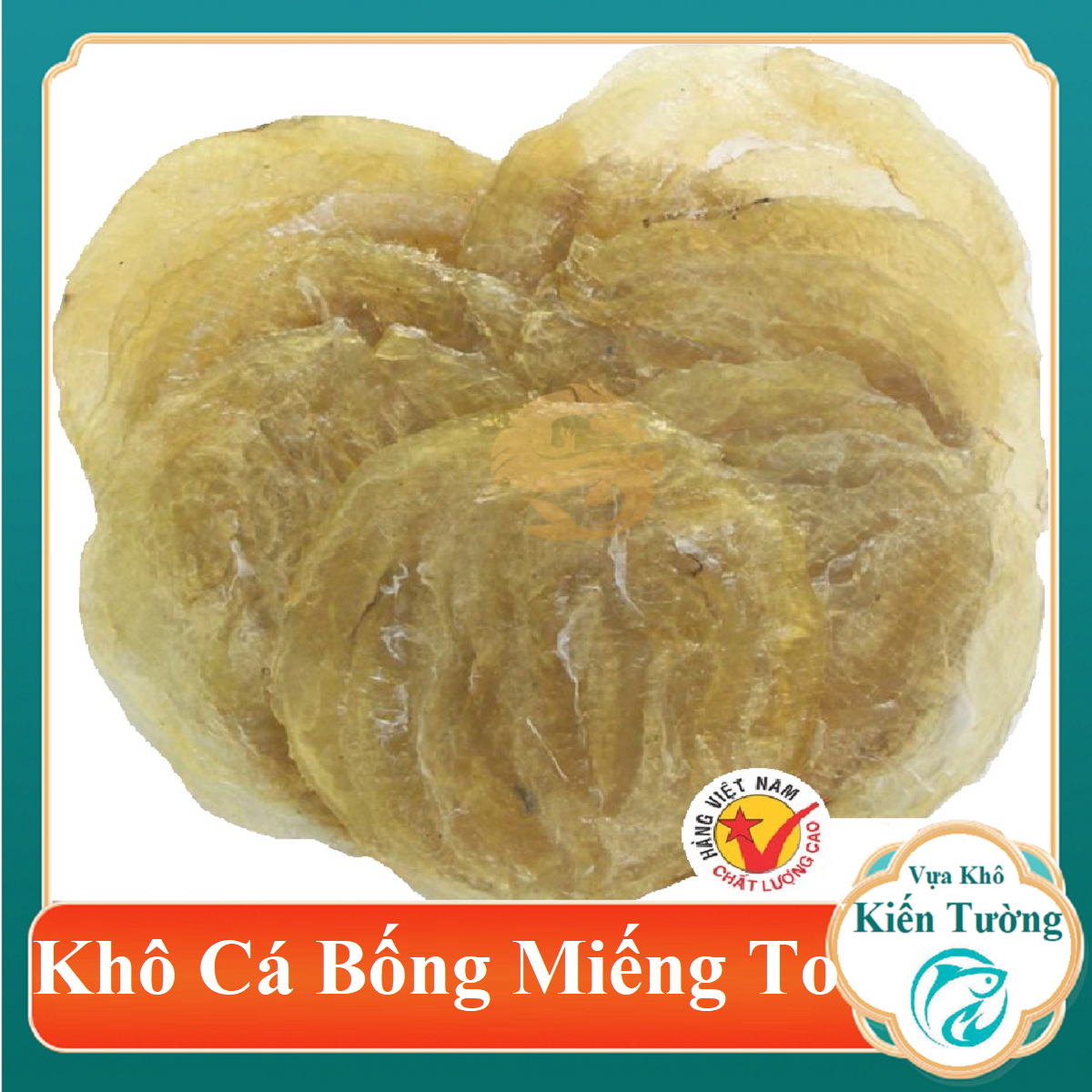 1 kg cá bò khô - khô cá bò ép miếng tròn, hàng chất lượng- vựa khô kiến tường