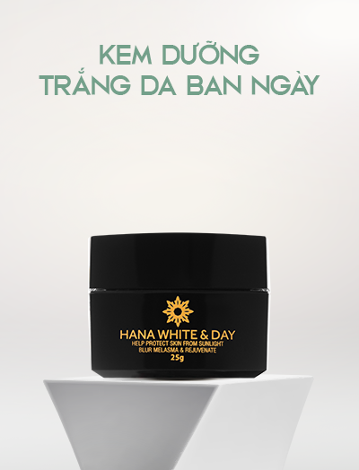 Kem Dưỡng Da Chống Nắng Ban Ngày Hanayuki Hana White Day 25g, Dưỡng Trắng, Chống Nắng, Ngăn Ngừa Sạm Nám Lão Hóa, Thấm Nhanh Không Bết Dính