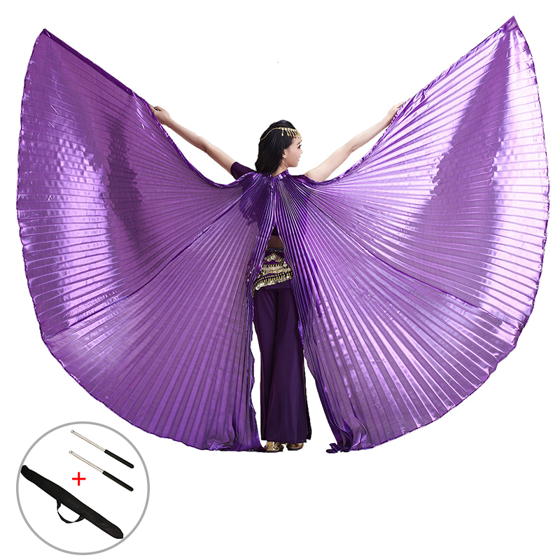13 Màu Sắc Ai Cập Isis Belly Dance Wings Stage Dancing Wing Hot New Ấn Độ