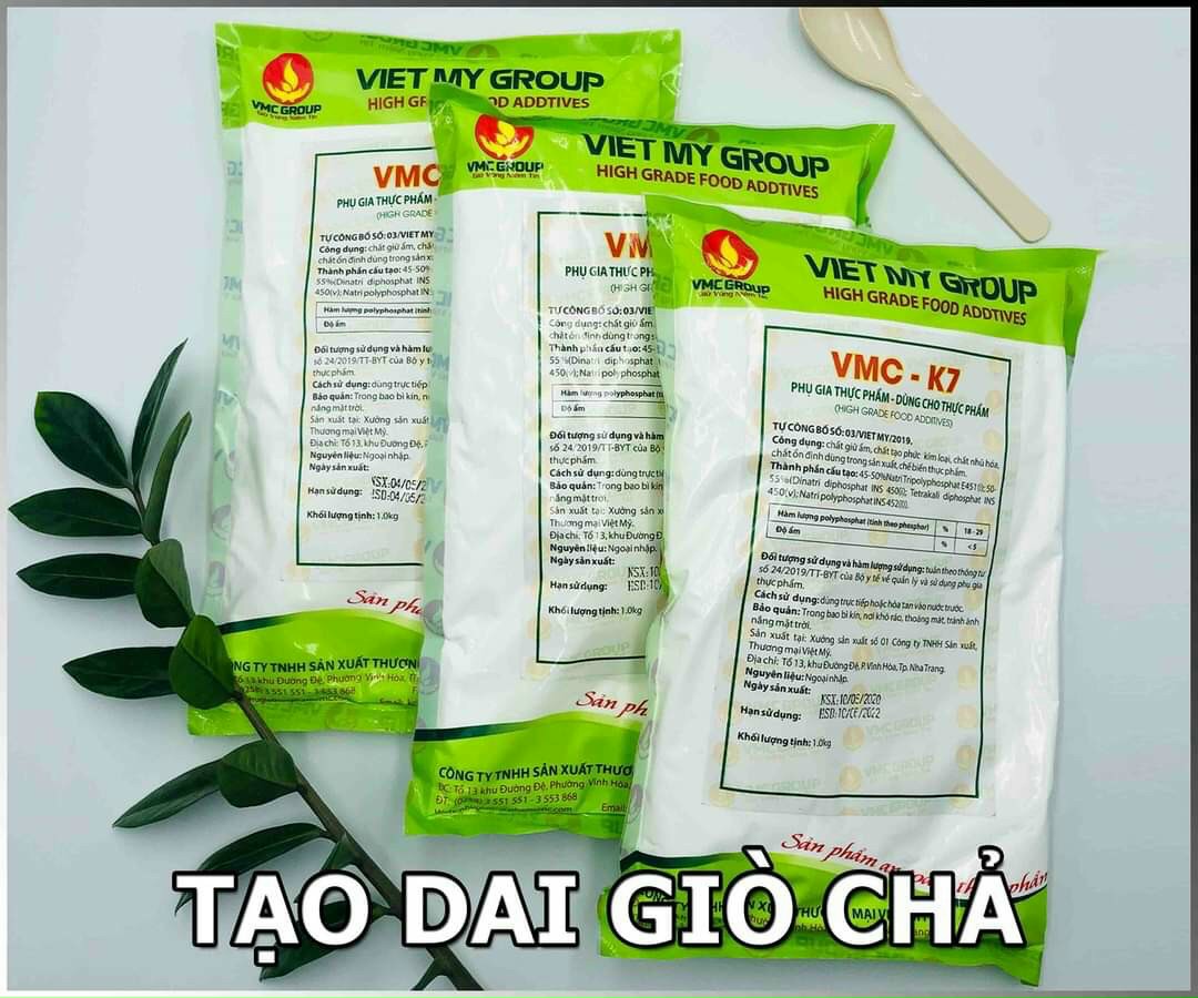 VMC K7 TẠO GIÒN DAI CHO GIÒ CHẢ