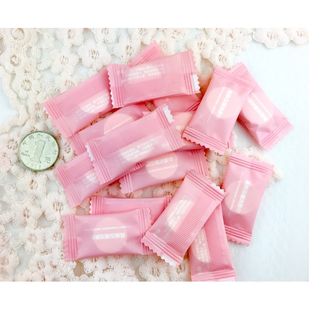 Khăn nén du lich bịch 25 viên, Khăn nén hình viên kẹo dễ thương siêu tiện lợi, Khăn nén du lịch, Khăn nén, Khăn lau mặt
