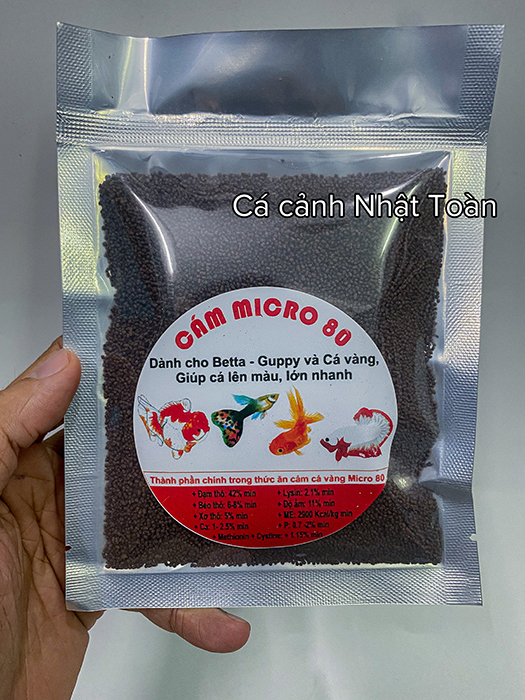 "Hoàn tiền đến 10%" CÁM MICRO 80 HẠT NỔI THỨC ĂN CHO CÁ CẢNH