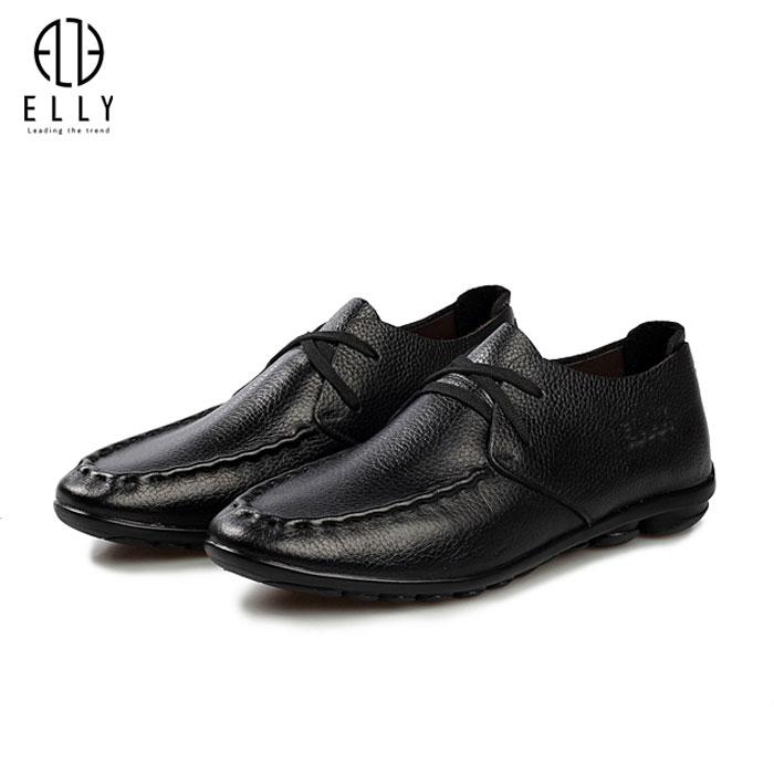 Giày nam da thật elly homme – egtm7