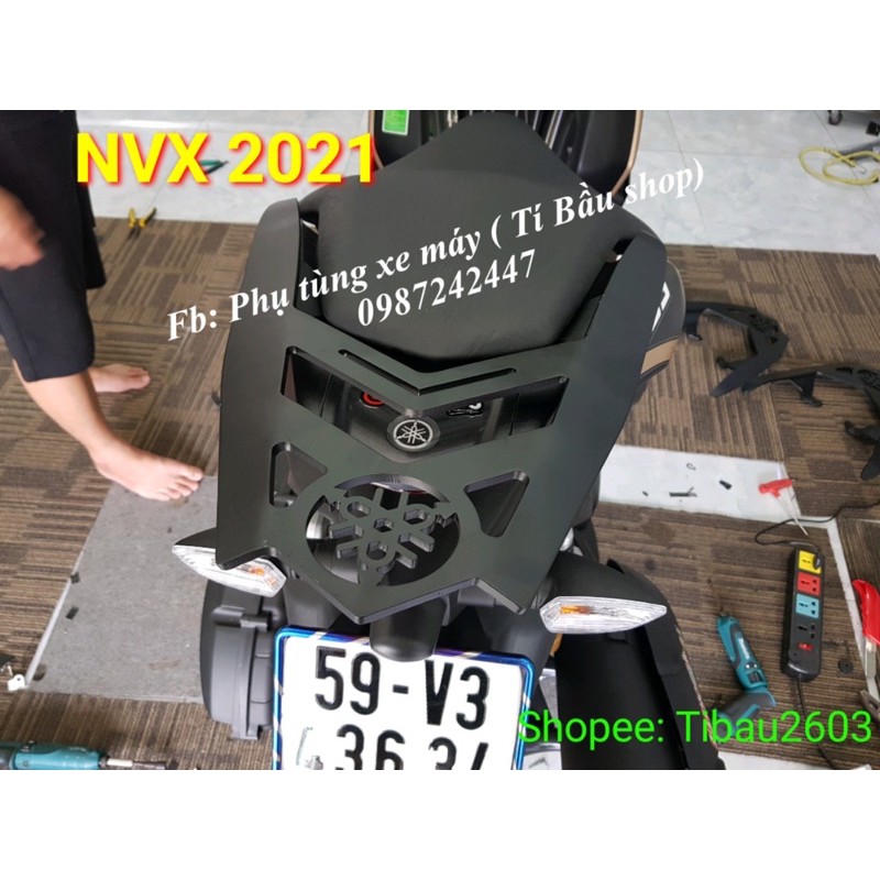 Tay dắt thép bản dài logo yamaha cho nvx 2021 / nvx v2