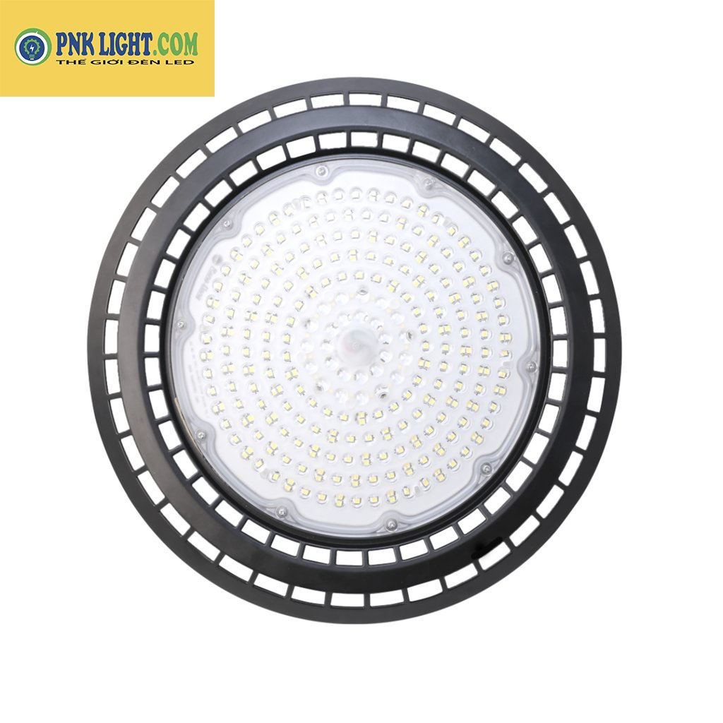 Đèn nhà xưởng công nghiệp HIGHBAY UFO, công suất 100w 150w 200w, bảo hành 24 tháng