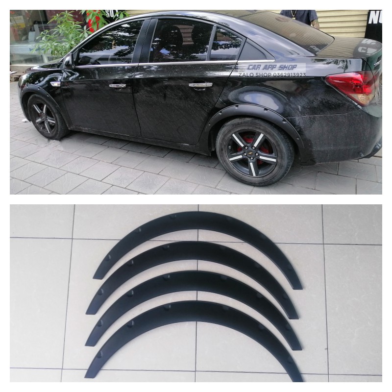 Cua lốp chắn bùn cho xe chevrolet cruze độ