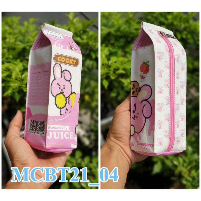 Hộp bút hoạt hình bts