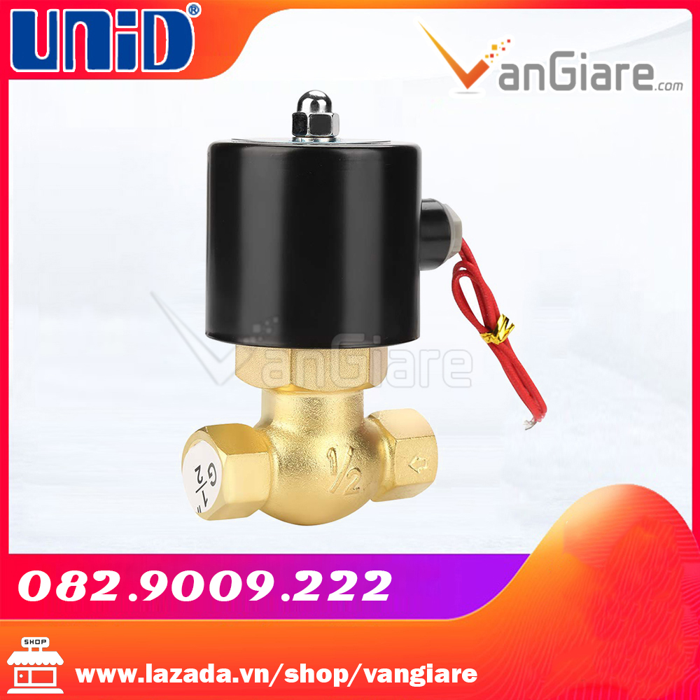 Van điện từ lò hơi, chịu nhiệt US phi 21 27 34 42 49 60, thường đóng, điện 24v 220v US15 US20 US25 US35 US40 US50
