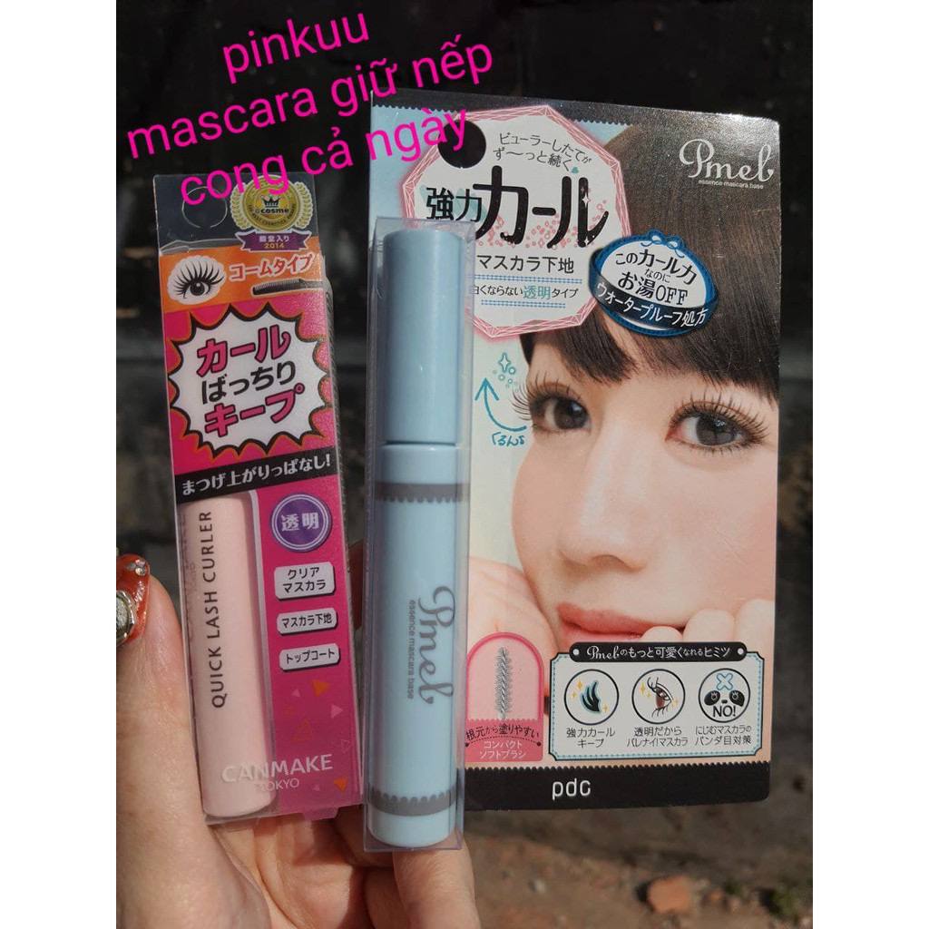 PMEL Mascara không màu giữ nếp cong mi PDC nhật bản