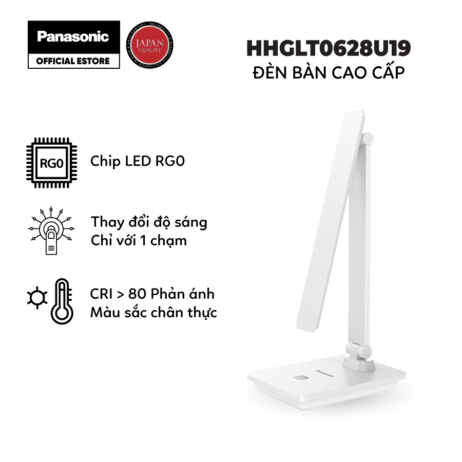 Đèn bàn led panasonic cảm ứng 2.5w bảo vệ mắt hhglt0628u19