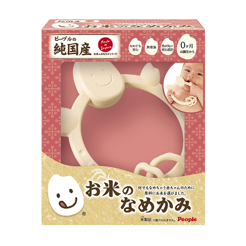 Vòng Gặm Nướu Bằng Gạo Nhật Bản từ PEOPLE | Hương gạo & vị gạo trong từng sản phẩm 100% Made in Japan - KM004