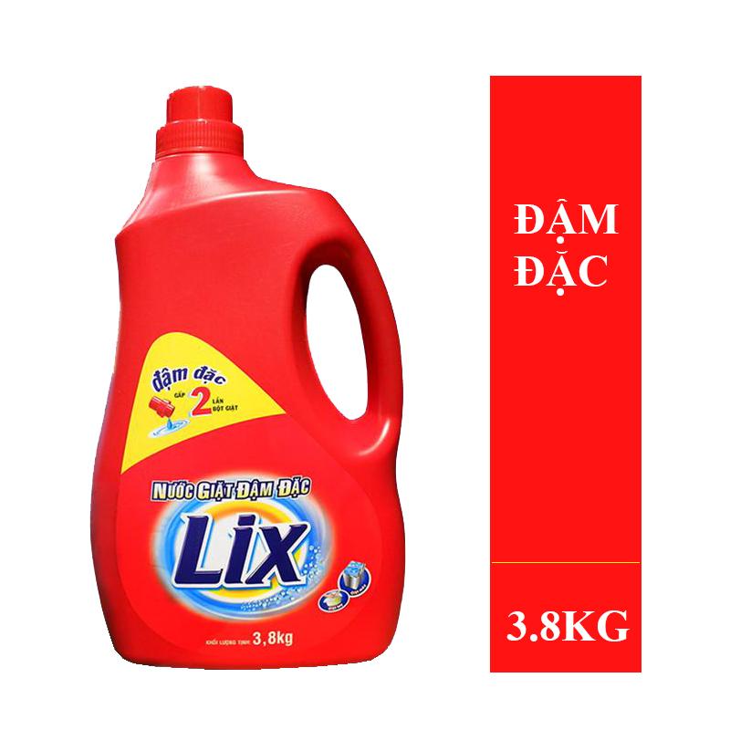 Nước giặt lix đậm đặc gấp 2 lần 3.8kg