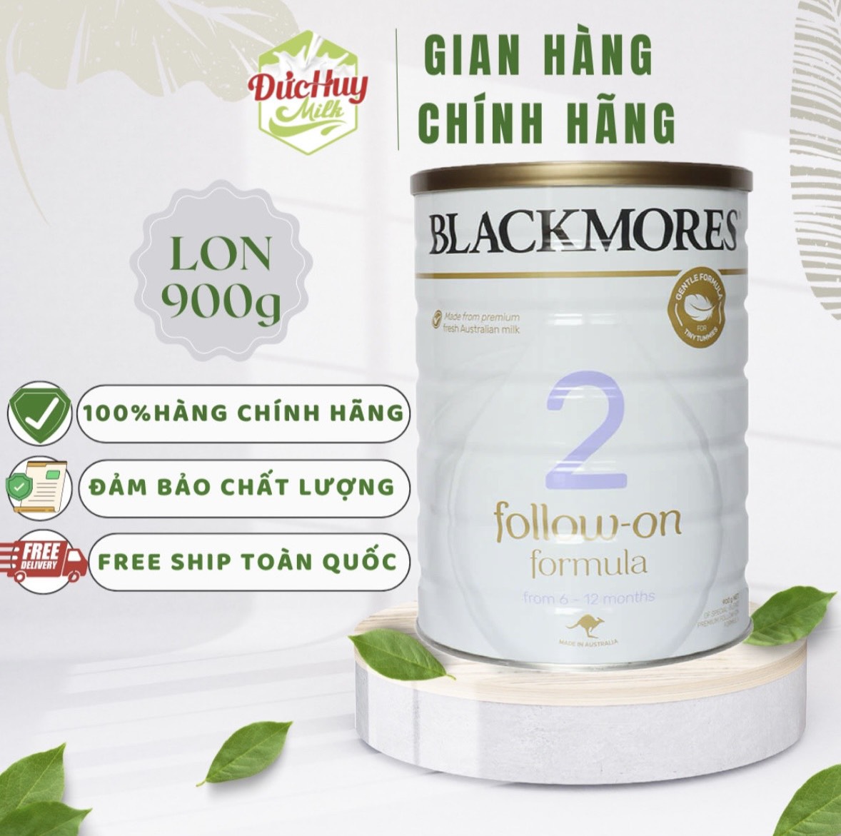 Blackmores 2 Australian Domestic Milk Powder 900g
