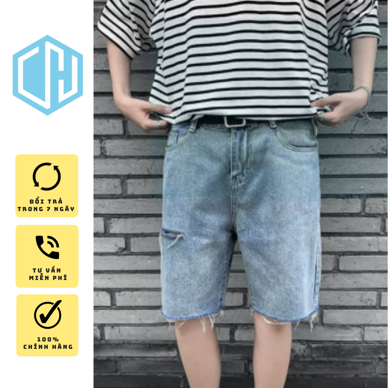 Quần short jean rách , quần đùi bò nam nữ , unisex nam nữ, hot trend 2021