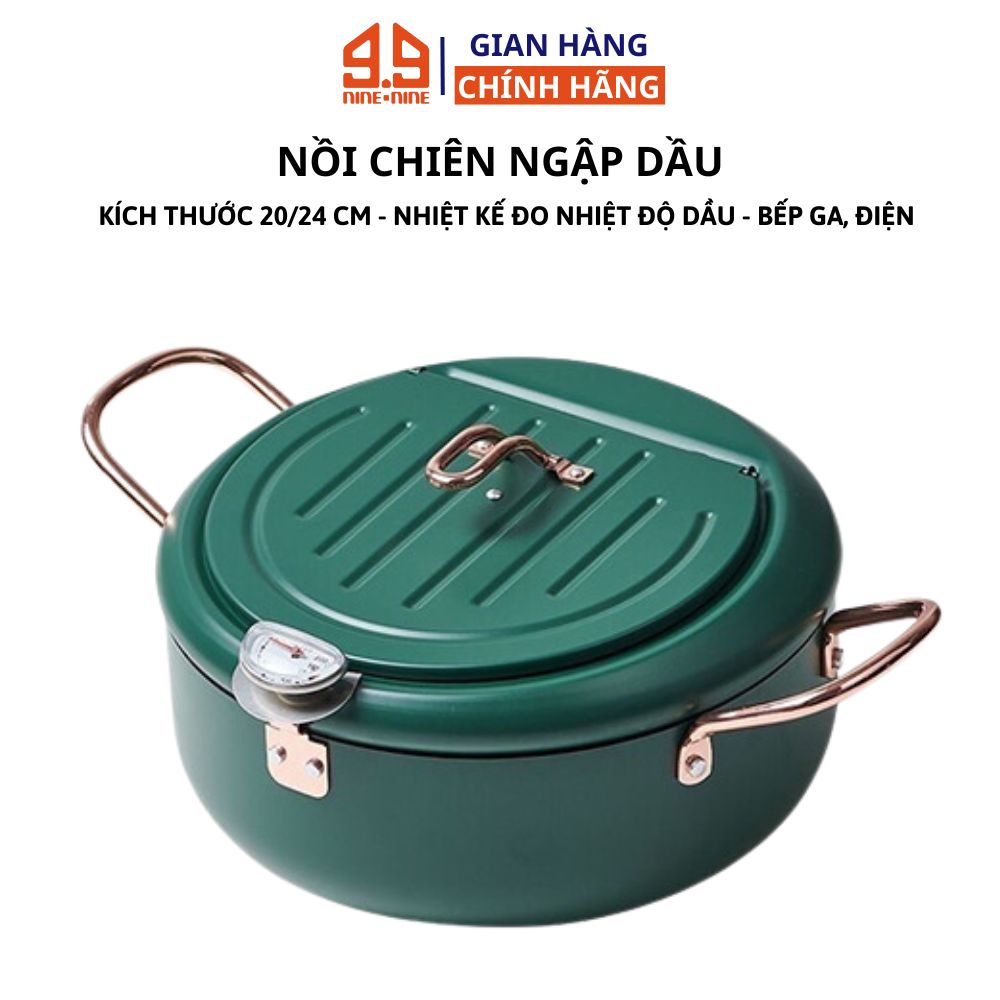 Nồi chiên ngập dầu mini kiểu Nhật Bản, Nồi chiên cao cấp thép không gỉ, nồi chiên giá tốt
